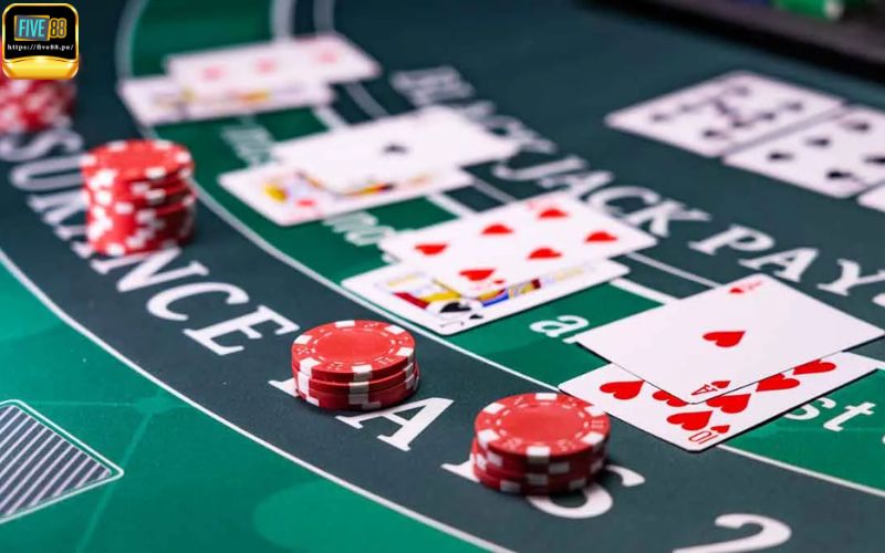 Cách tính điểm trong trò chơi Black Jack tại Five88
