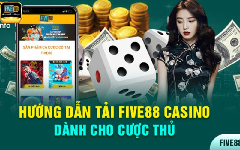 Hướng dẫn tải app Five88 trên điện thoại 